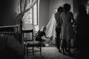 Photographe mariage préparatif de la mariée