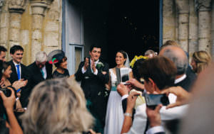 Photographe mariage sortie Eglise