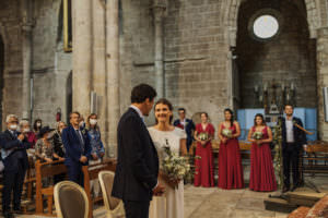 Mariage à l'église de Camille et Thibault